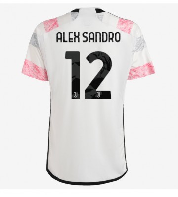 Maillot de foot Juventus Alex Sandro #12 Extérieur 2023-24 Manches Courte